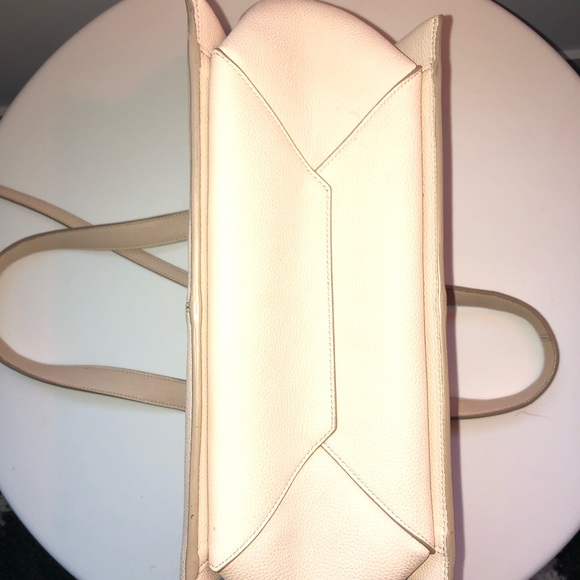 Céline Small Leather Trifold Creme/Light Pink Bag - Picture 5 of 8